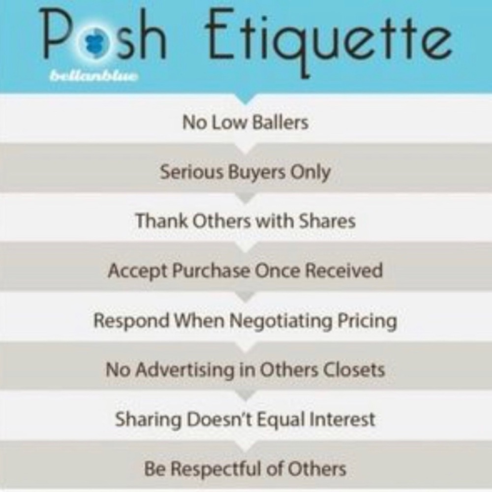 Poshmark Etiquette